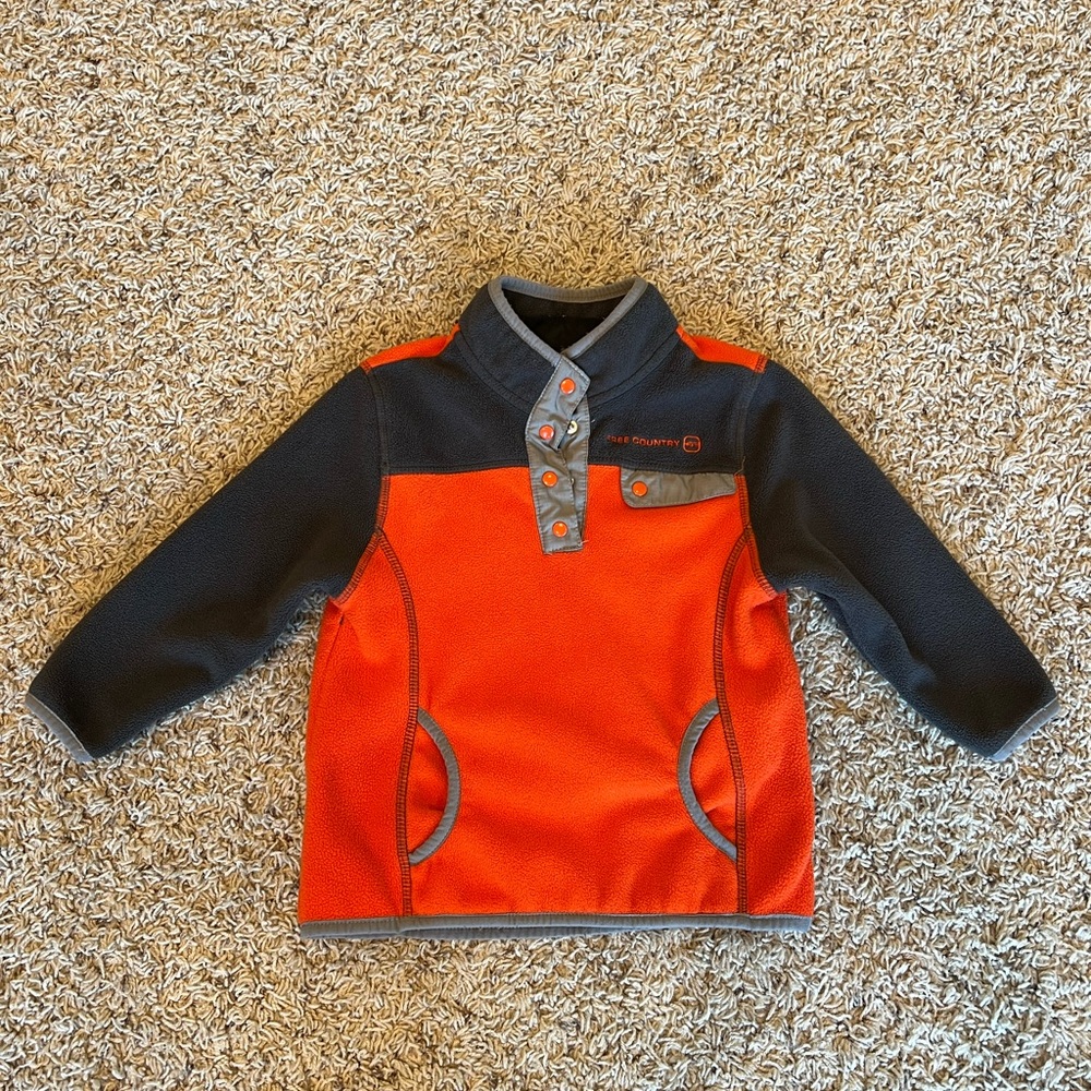 Free Country Half-button Fleece 2T Boy
